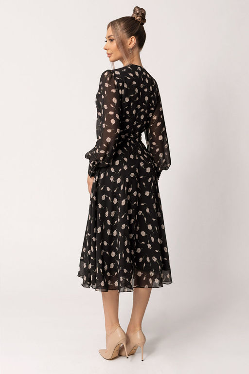 Платье Golden Valley 4894-1 черный  фото 2