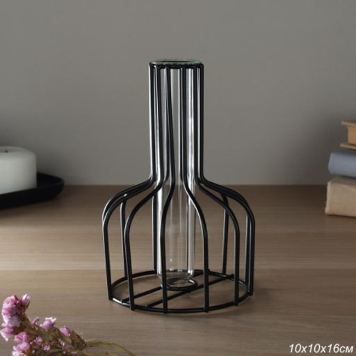 Цена за 1 шт. Ваза для цветов 15х10 см / WC-1031 /уп 60/ - Галеонтрейд фото 5