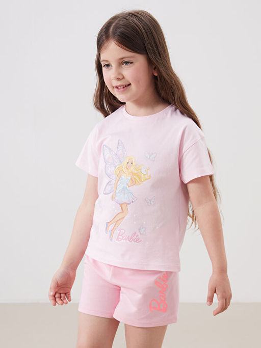 Barbie Bask?l? K?z ?ocuk ?ort