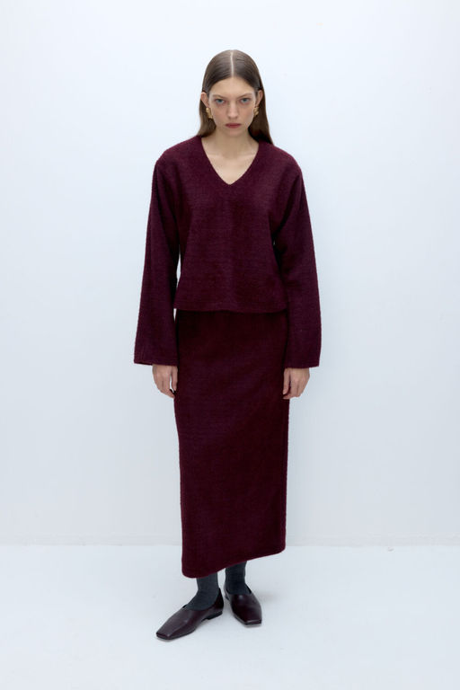 Костюм Pirs 5685 бургунди  фото 3