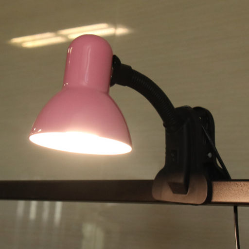 Светильник настольный на прищепке розовый / 108BXIAO-5 / Ex27 /уп 70/ - Галеонтрейд фото 3