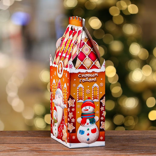 Цена за 5 шт. Подарочная коробка Пряничный 16,7 х 10,1 х 34,5 см - Simaland фото 8