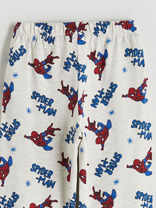 Beli Lastikli Spider-Man Bask?l? Erkek ?ocuk Pijama Alt