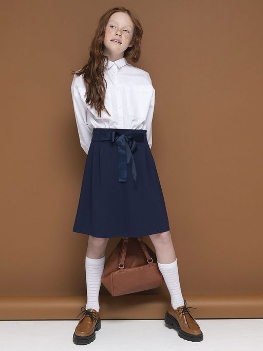 GWCJ7119 блузка для девочек - Pelican фото 2