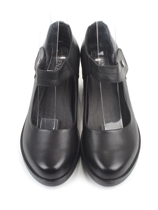 06-DHL104-D1 BLACK Туфли женские (натуральная кожа)