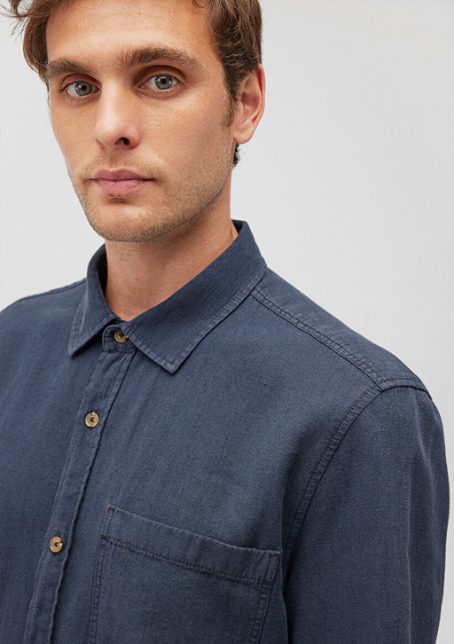 Lacivert Gomlek - Mavi фото 5