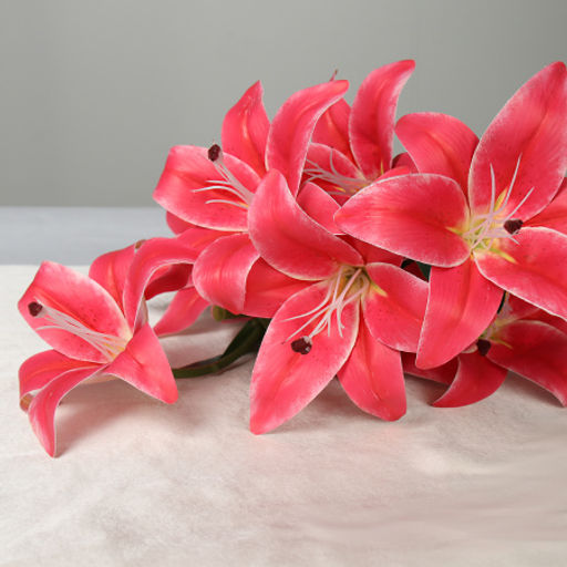 Цветок искусственный Лилия 52 см / CL-52 /уп 40/400/ - Галеонтрейд фото 3