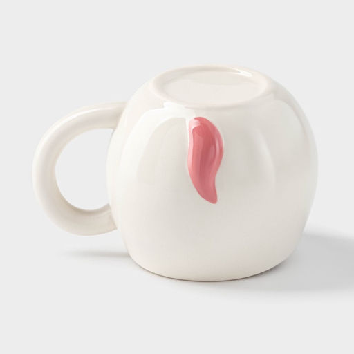 Кружка Единорог, 550 мл, доломит, белая