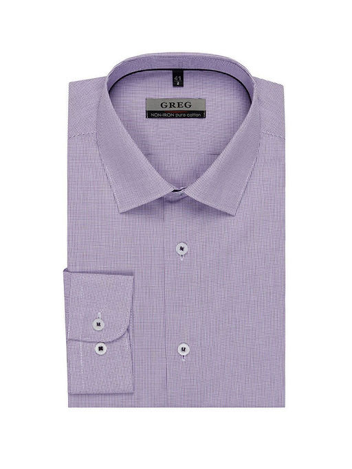 Сорочка мужская длинный рукав GREG 704/211/0022/1p