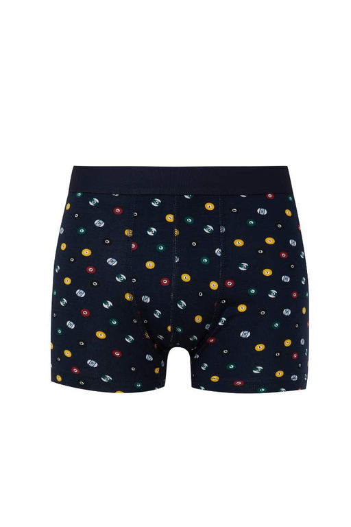 Top Bask?l? 3lu Boxer - Defacto фото 3