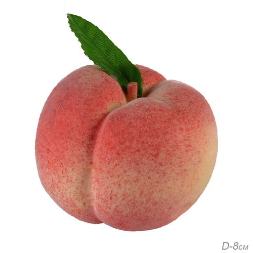 Муляж Персик 8 см / 33-24 /уп 300/ - Галеонтрейд фото 5