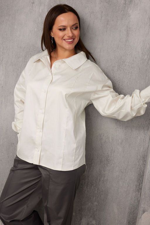 Блуза BegiModa 4144 Сливочный