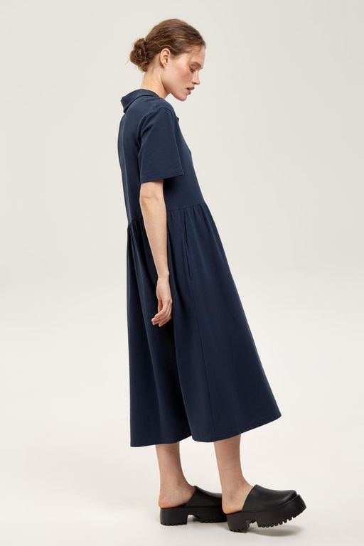 ЕВТ 5065/чернильный платье жен