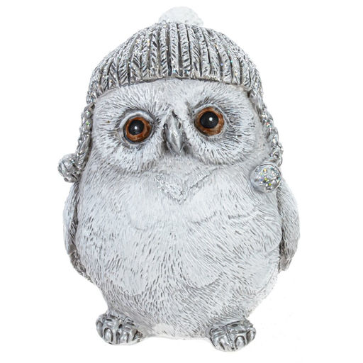 Фигурка декоративная "Сова", L5 W4,5 H7 см, 4в.
