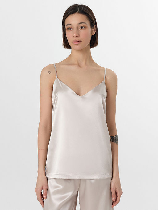 Комплект домашний женский молочный