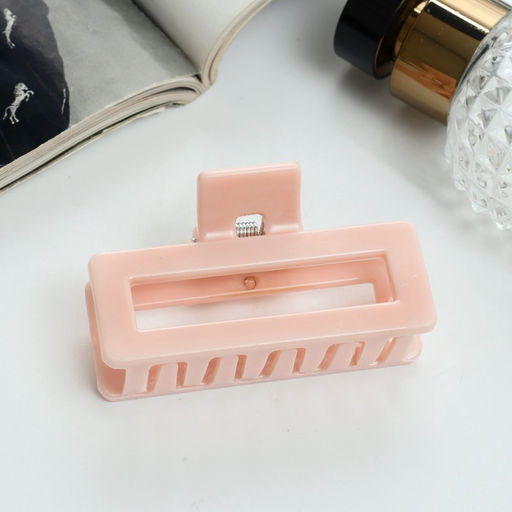 Цена за 12 шт. Крабик для волос «Фрида», прямой, 7 см, МИКС