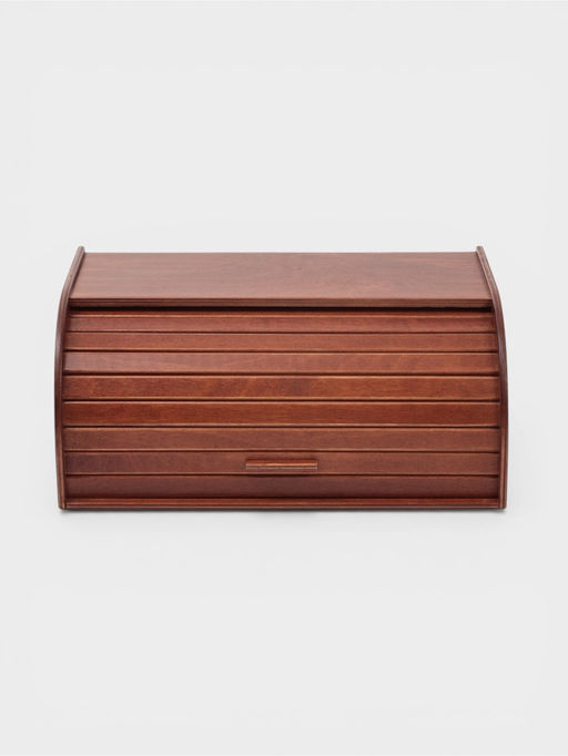 Хлебница «Буханка», 38×24.5×16.5 см, дерево берёза, коричневая