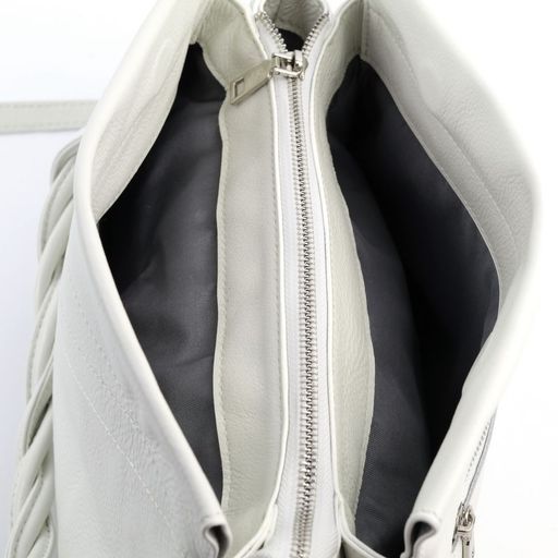 Женская кожаная сумка 19208 Вайт - Cidirro фото 4