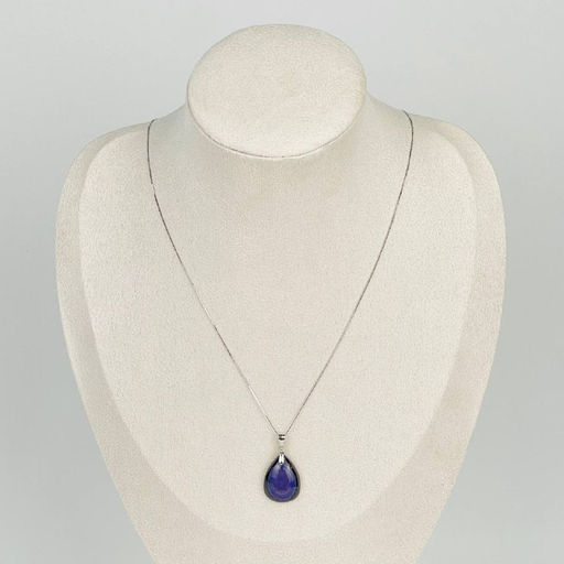 Кулон на цепочке из Сугилита 45 см