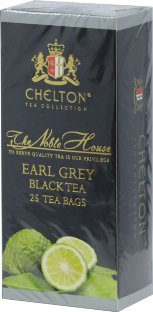 CHELTON. Благородный дом. Earl Grey 50 гр. карт.пачка, 25 пак. ШРИ-ЛАНКА