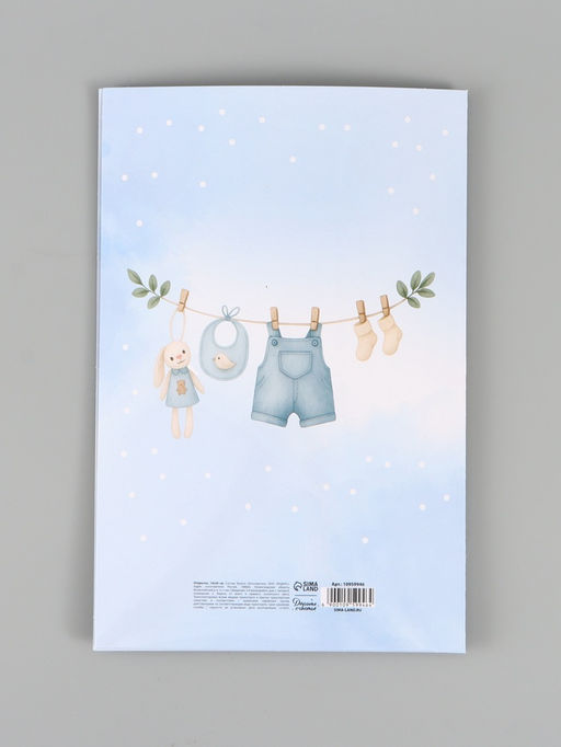 Цена за 10 шт. Открытка поздравительная с карманом для денег «С рождением сыночка», 19×29 см