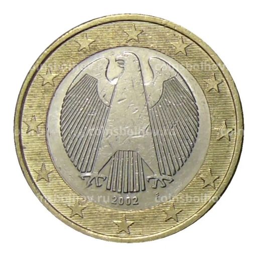 1 евро 2002 года F Германия