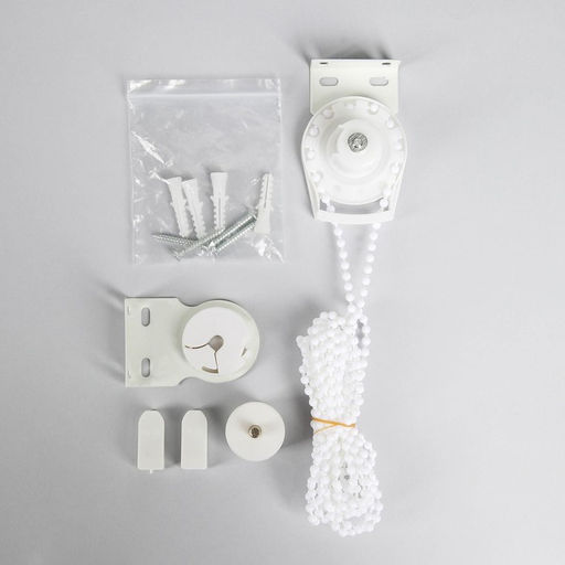 Штора рулонная 3D Тэнз, 90200 см (с учётом креплений 3,5 см), блэкаут - Simaland фото 4