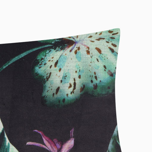 Наволочка декоративная Этель Tropical leaves 45х45см, полиэстер, велюр  фото 2