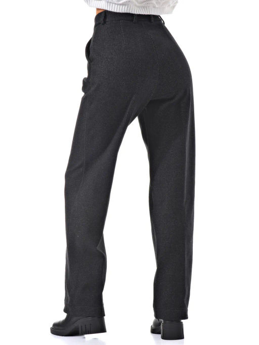 Теплые брюки из драпа c высокой посадкой - А+б коллекция фото 23