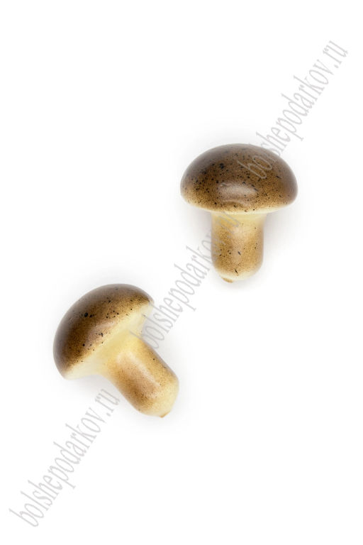 Муляж декоративный грибочки коричневые, SF-1238 (100 шт) - Больше подарков фото 3