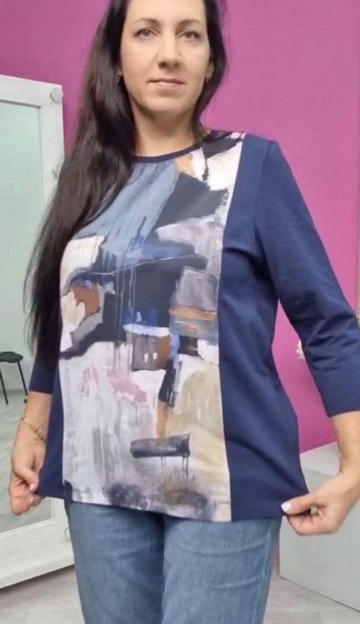 Лонгслив с рукавом 3/4 - 61.8.3 - Elena sorti фото 12