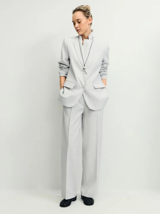 Прямые брюки с вискозой в составе ZR2604012107-60 / Zarina  фото 5