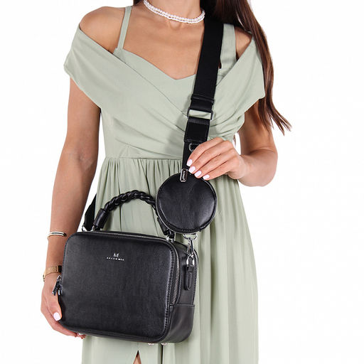 Сумка 8798CD black Alex&Mia