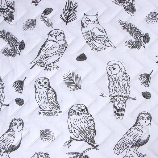 Покрывало LoveLife евро Owls 200*2105см, микрофайбер, 100% п/э
