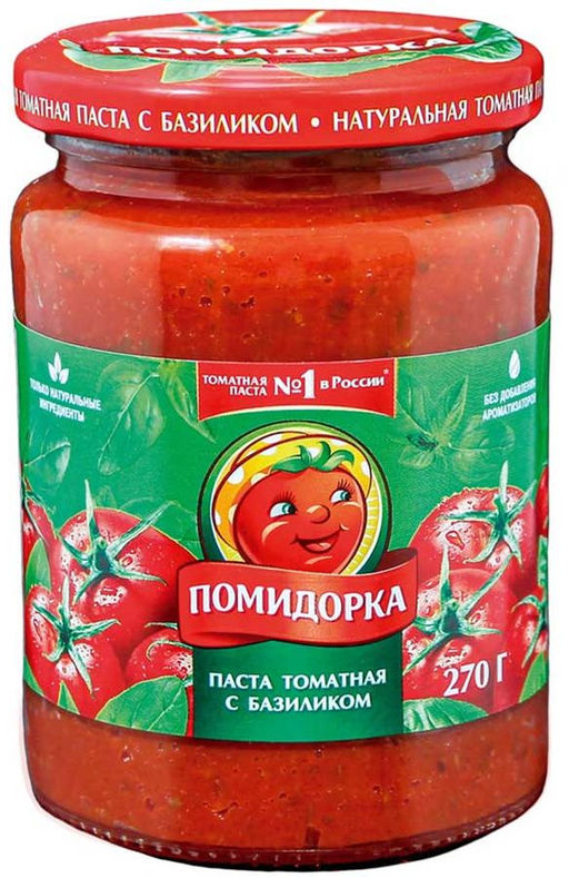 Помидорка Том.паста с базиликом 250мл