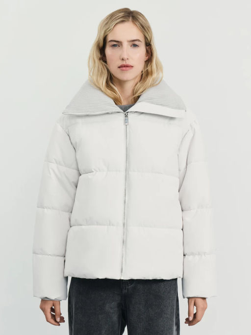 Куртка с вязаным воротником / Zarina фото 3