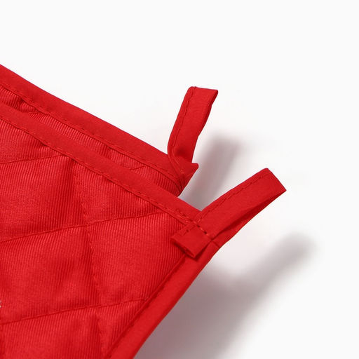 Набор кухонный «Тюльпаны» варежка-прихватка 20×27 см, прихватка 17×17 см 100% п/э