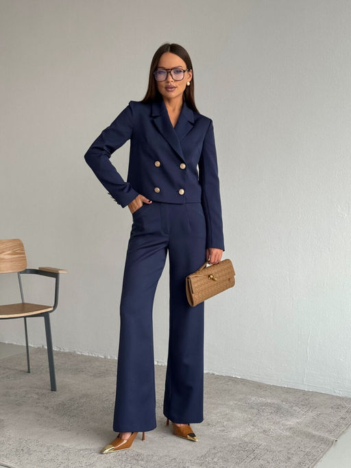 Костюм DilanaVIP 2122 темно-синий