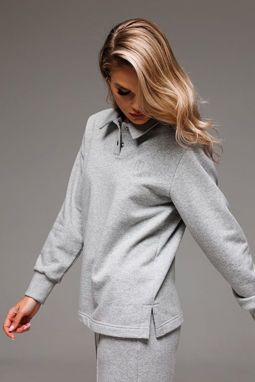 Костюм GO F3063/50-04.164-170 серый меланж - Pirs фото 3