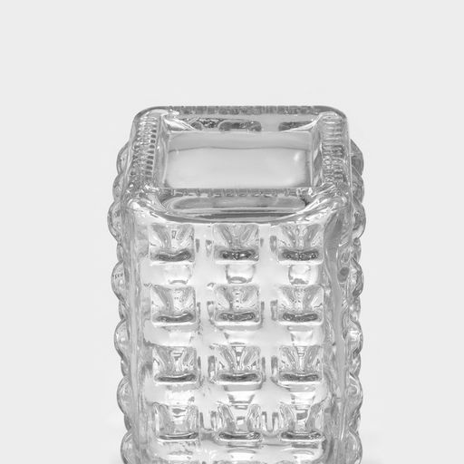 Бутылка для соусов и масла Доляна «Шипы», 500 мл, 5.5×29 см, с бугельным замком, стекло, прозрачная