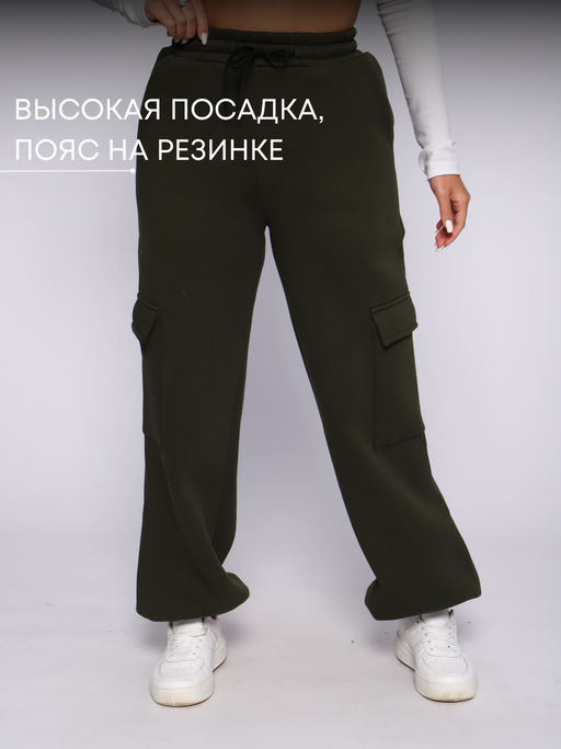 Брюки карго_265/хаки - Ihomelux фото 8