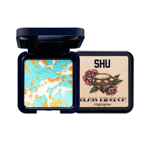 Хайлайтер компактный Glass Kingdom 321, мультицветный 187SH11480