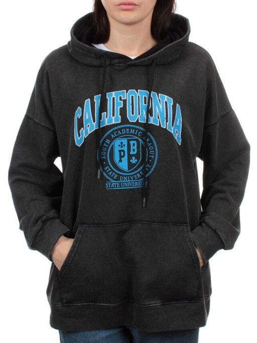 97118 DK. GRAY Худи женское (90% хлопок, 10% полиэстер)