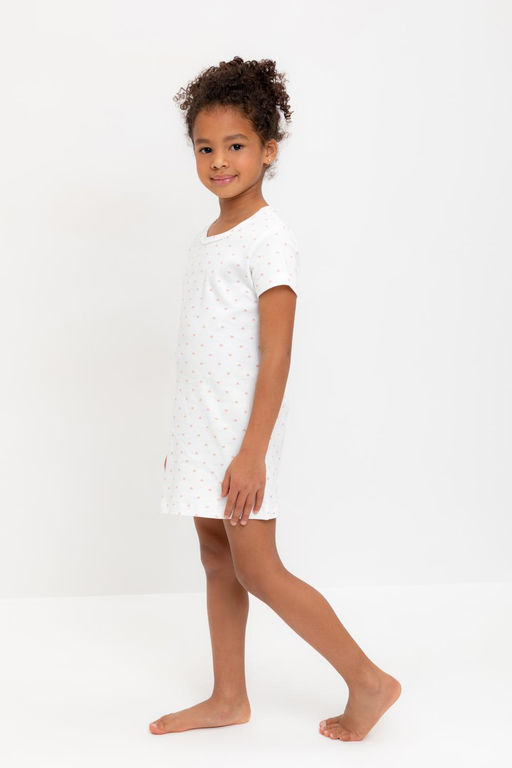 К 1156/сердечки на сахаре сорочка для дев