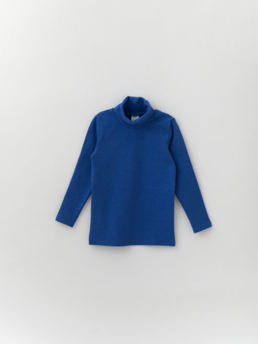 Джемпер для мальчика из трикотажной рибаны, белый - Lesi kids фото 21