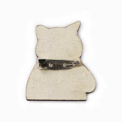 Цена за 20 шт. Значки деревянные Самые невероятные значки в шоубоксе, 20 шт.