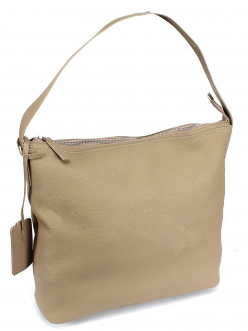 Сумка женская натуральная кожа GU 2066-77709, 1отд, бежевый SALE 264025