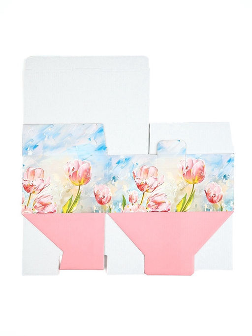 Подарочная коробка, упаковка, С 8 марта, 22?15?10 см