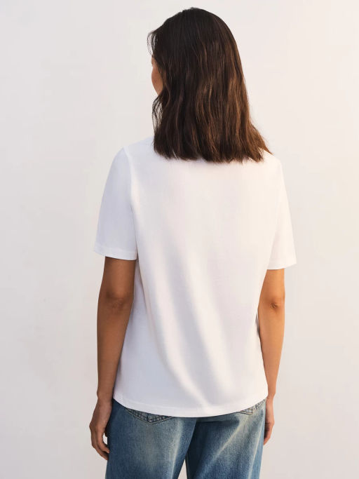 Базовая футболка из хлопка REGULAR0526-1 / Zarina