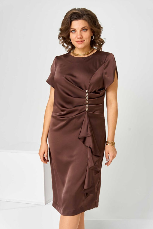 Платье Асолия 2714 коричневый